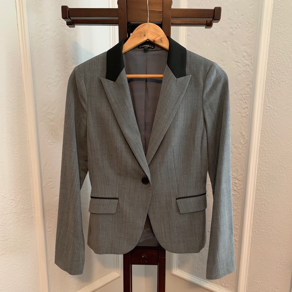 EXPRESS Gray Blazer